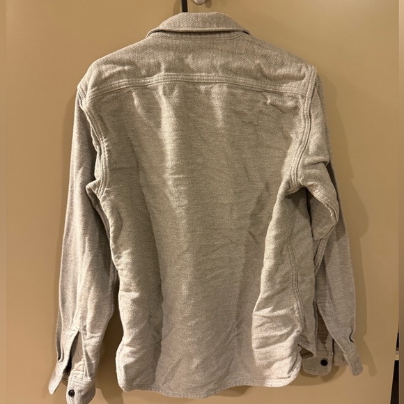 Everlane Small Gray Button Up Shirt Jacket - Picture 2 of 2